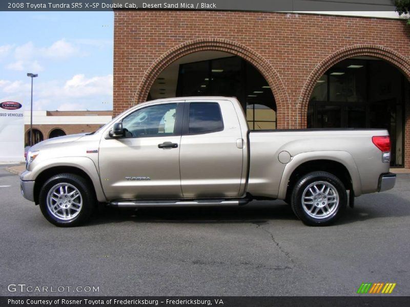 Desert Sand Mica / Black 2008 Toyota Tundra SR5 X-SP Double Cab