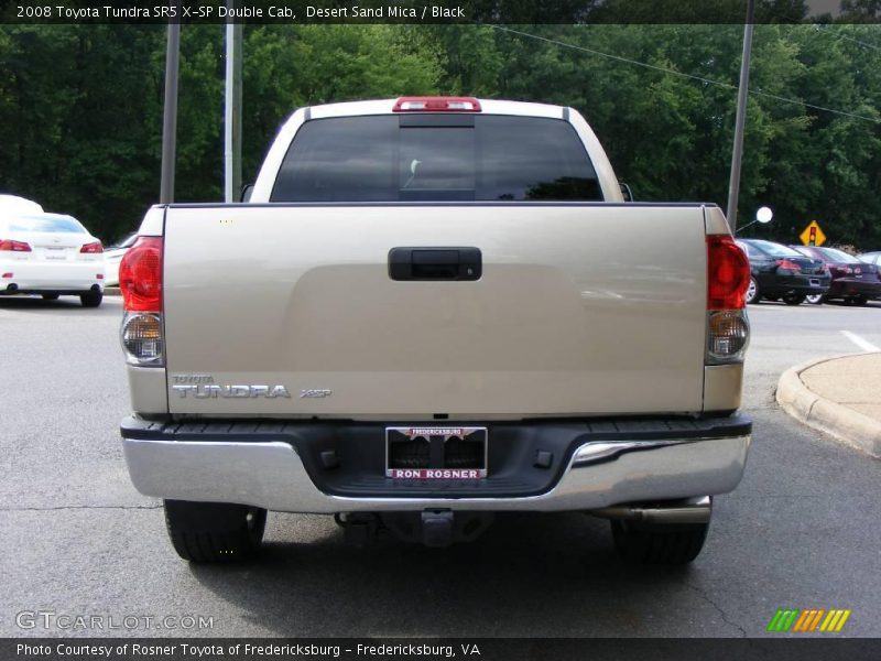 Desert Sand Mica / Black 2008 Toyota Tundra SR5 X-SP Double Cab