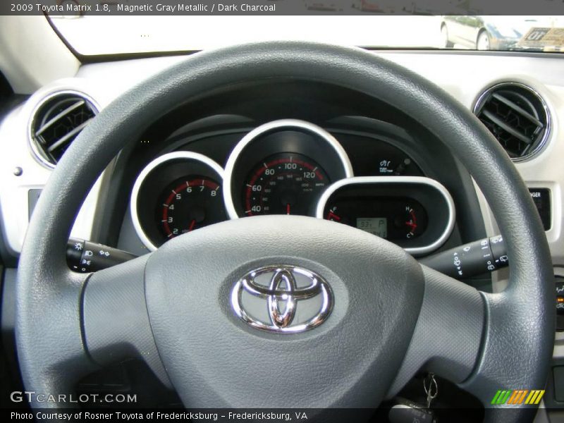 Magnetic Gray Metallic / Dark Charcoal 2009 Toyota Matrix 1.8