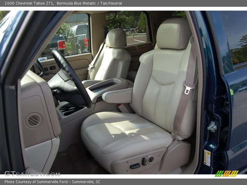 Bermuda Blue Metallic / Tan/Neutral 2006 Chevrolet Tahoe Z71