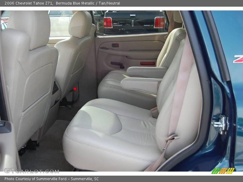 Bermuda Blue Metallic / Tan/Neutral 2006 Chevrolet Tahoe Z71