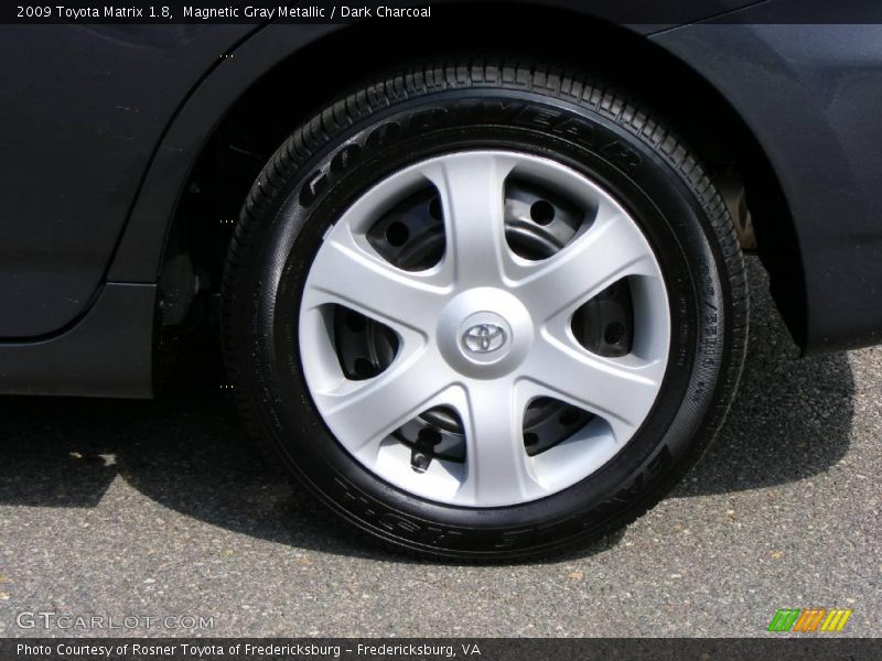 Magnetic Gray Metallic / Dark Charcoal 2009 Toyota Matrix 1.8
