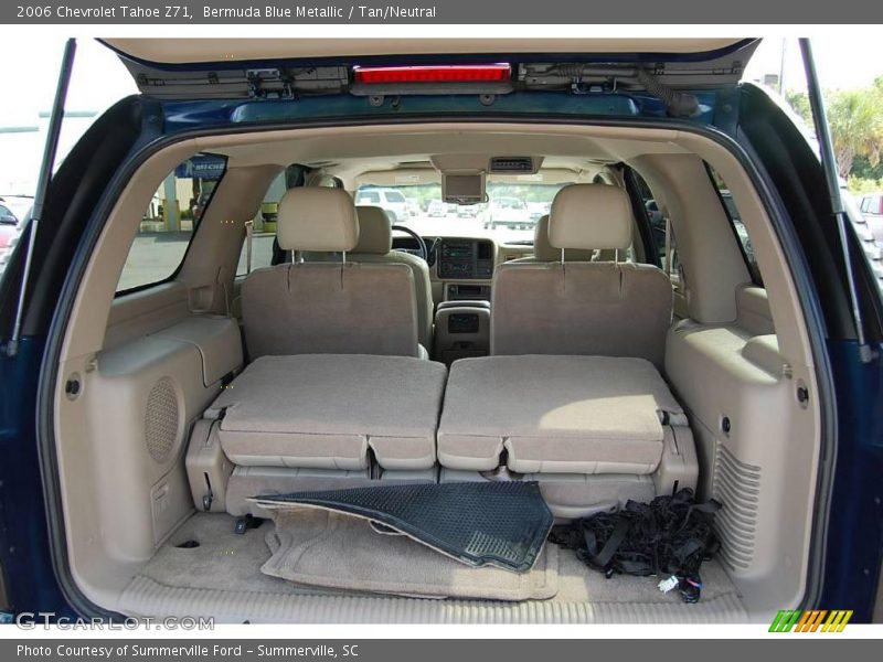 Bermuda Blue Metallic / Tan/Neutral 2006 Chevrolet Tahoe Z71