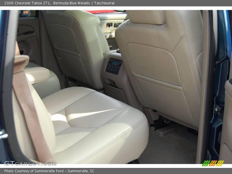 Bermuda Blue Metallic / Tan/Neutral 2006 Chevrolet Tahoe Z71