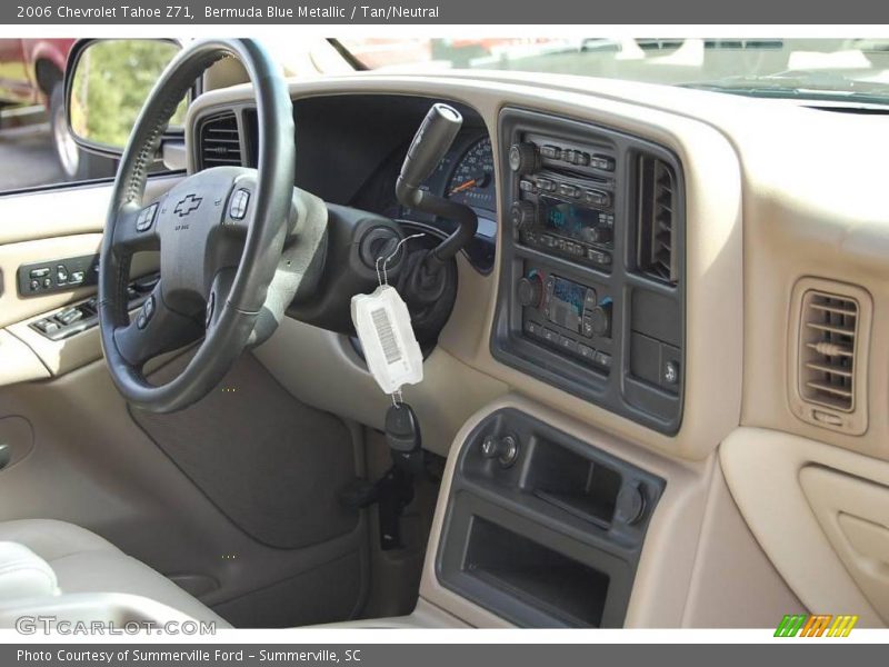 Bermuda Blue Metallic / Tan/Neutral 2006 Chevrolet Tahoe Z71