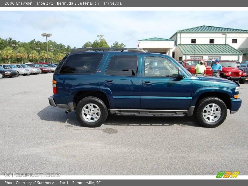 Bermuda Blue Metallic / Tan/Neutral 2006 Chevrolet Tahoe Z71