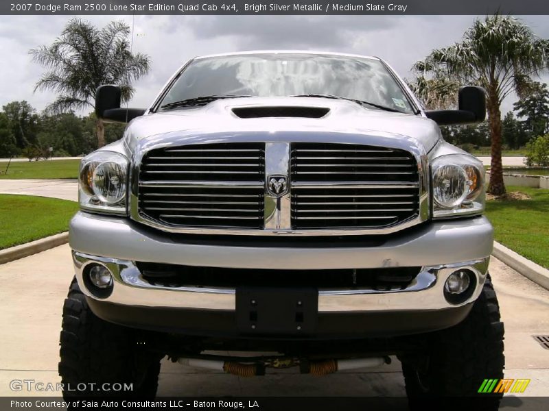 Bright Silver Metallic / Medium Slate Gray 2007 Dodge Ram 2500 Lone Star Edition Quad Cab 4x4