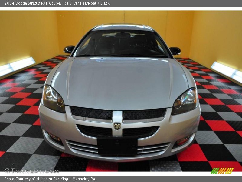 Ice Silver Pearlcoat / Black 2004 Dodge Stratus R/T Coupe
