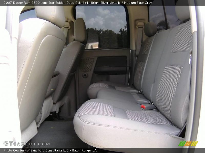 Bright Silver Metallic / Medium Slate Gray 2007 Dodge Ram 2500 Lone Star Edition Quad Cab 4x4