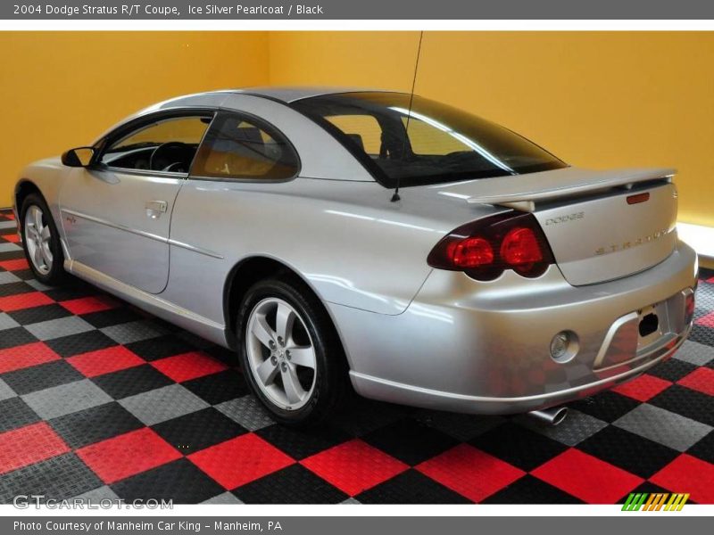 Ice Silver Pearlcoat / Black 2004 Dodge Stratus R/T Coupe