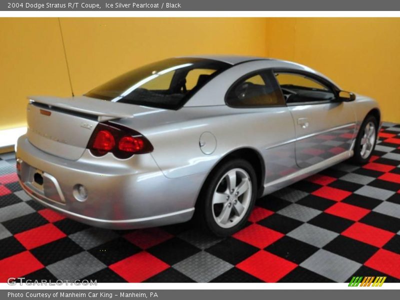 Ice Silver Pearlcoat / Black 2004 Dodge Stratus R/T Coupe