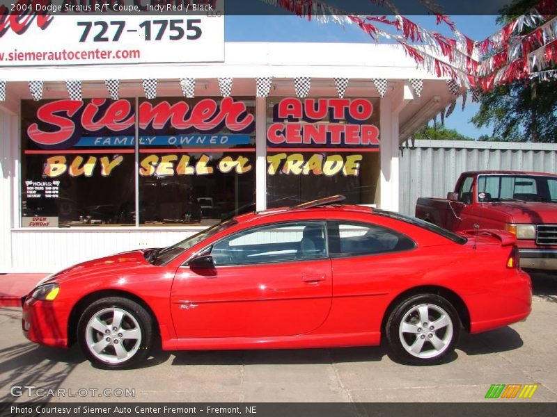 Indy Red / Black 2004 Dodge Stratus R/T Coupe