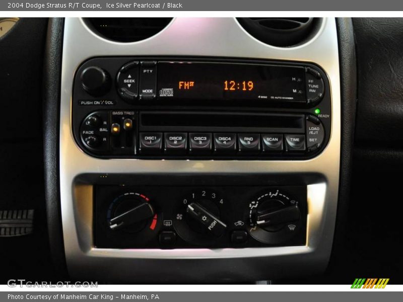 Ice Silver Pearlcoat / Black 2004 Dodge Stratus R/T Coupe