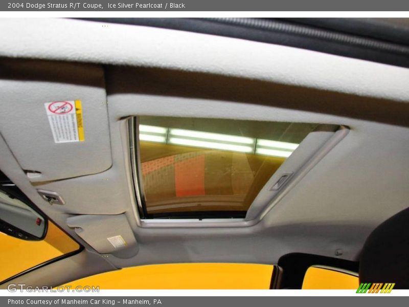 Ice Silver Pearlcoat / Black 2004 Dodge Stratus R/T Coupe