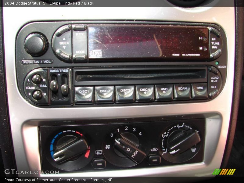 Indy Red / Black 2004 Dodge Stratus R/T Coupe
