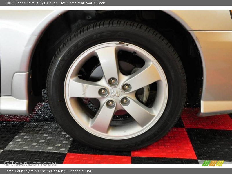 Ice Silver Pearlcoat / Black 2004 Dodge Stratus R/T Coupe