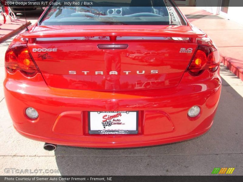 Indy Red / Black 2004 Dodge Stratus R/T Coupe
