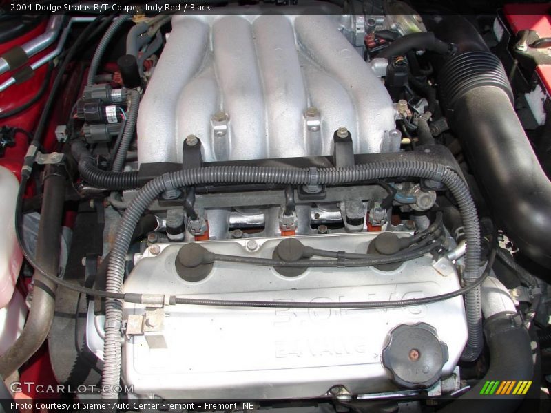 Indy Red / Black 2004 Dodge Stratus R/T Coupe