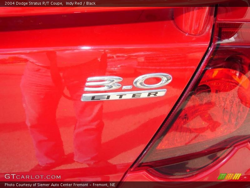 Indy Red / Black 2004 Dodge Stratus R/T Coupe