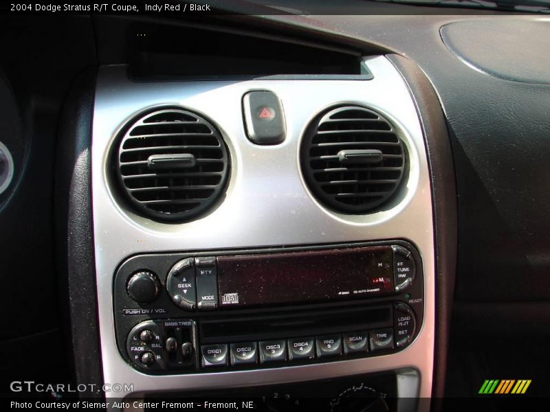 Indy Red / Black 2004 Dodge Stratus R/T Coupe