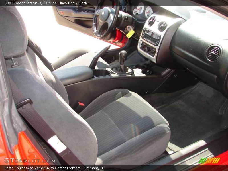 Indy Red / Black 2004 Dodge Stratus R/T Coupe