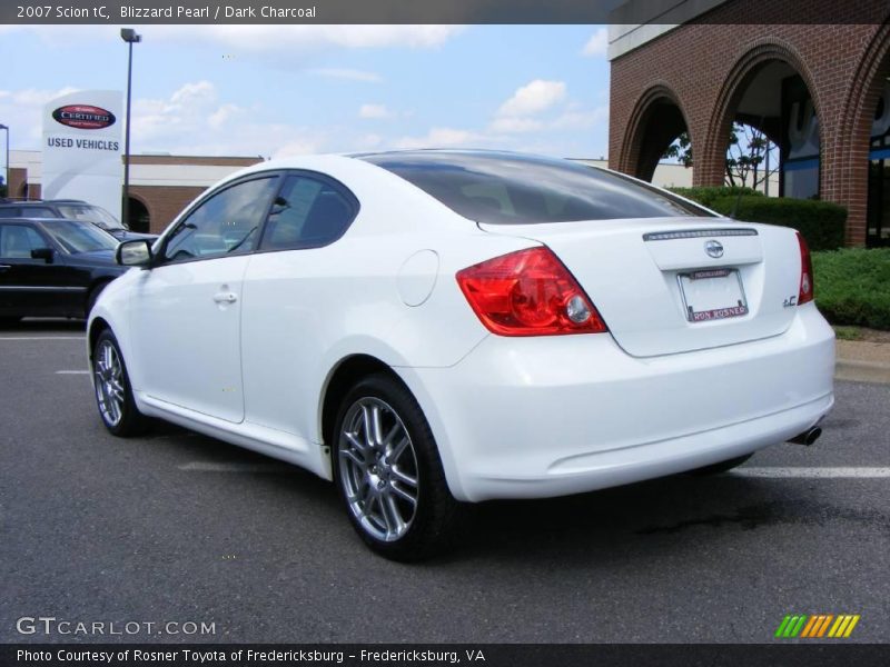 Blizzard Pearl / Dark Charcoal 2007 Scion tC