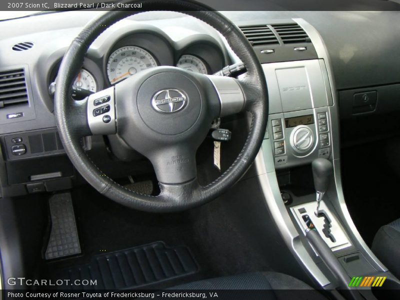 Blizzard Pearl / Dark Charcoal 2007 Scion tC