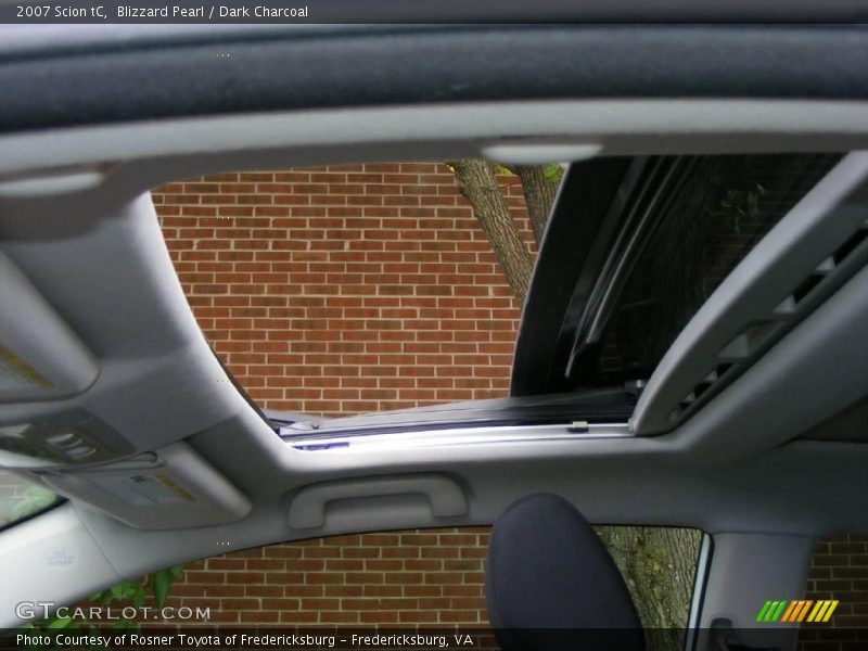 Blizzard Pearl / Dark Charcoal 2007 Scion tC