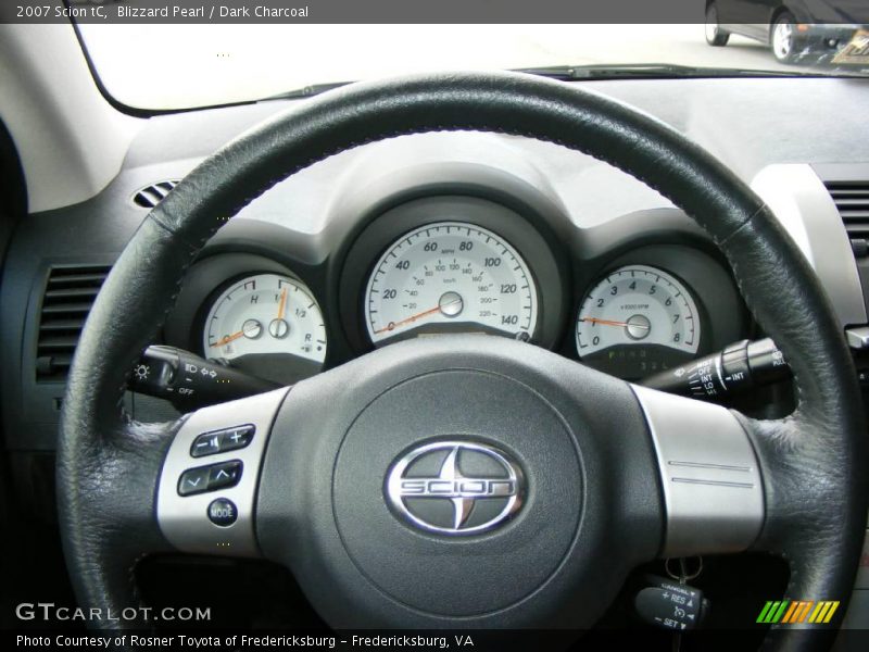 Blizzard Pearl / Dark Charcoal 2007 Scion tC