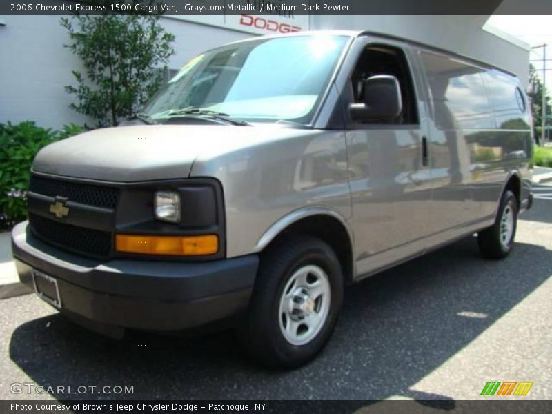 Graystone Metallic / Medium Dark Pewter 2006 Chevrolet Express 1500 Cargo Van
