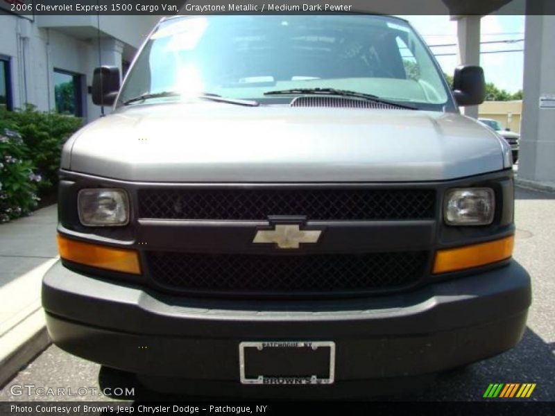 Graystone Metallic / Medium Dark Pewter 2006 Chevrolet Express 1500 Cargo Van