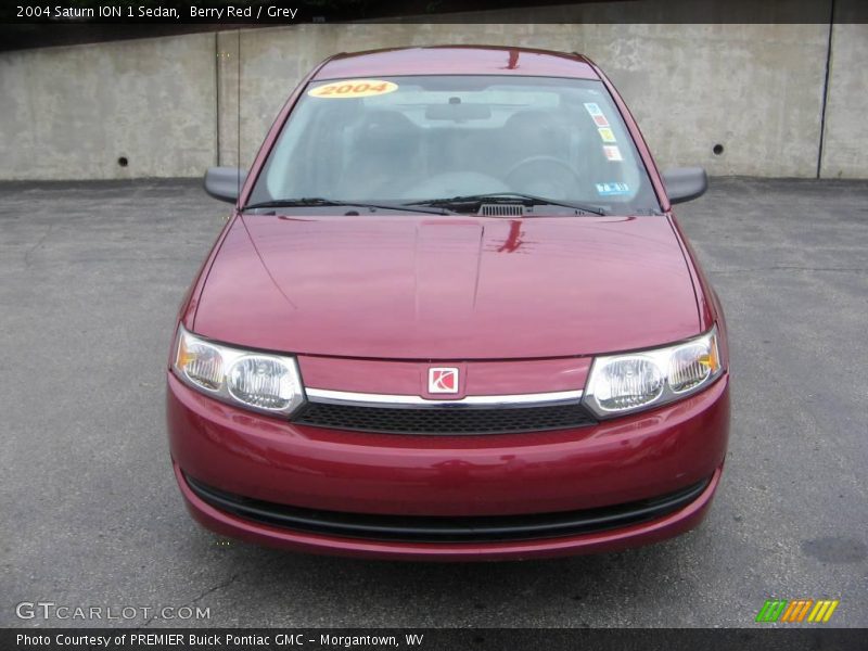 Berry Red / Grey 2004 Saturn ION 1 Sedan