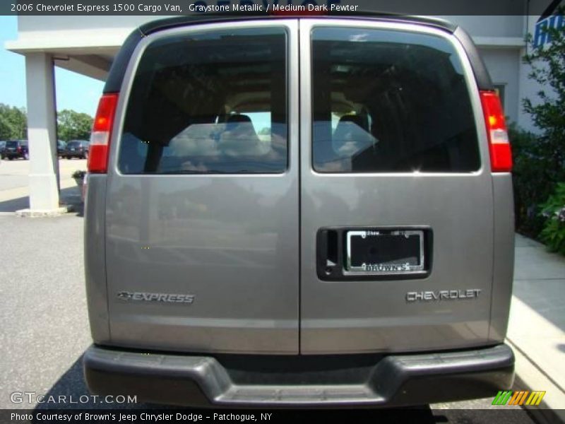 Graystone Metallic / Medium Dark Pewter 2006 Chevrolet Express 1500 Cargo Van