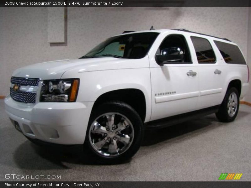 Summit White / Ebony 2008 Chevrolet Suburban 1500 LTZ 4x4