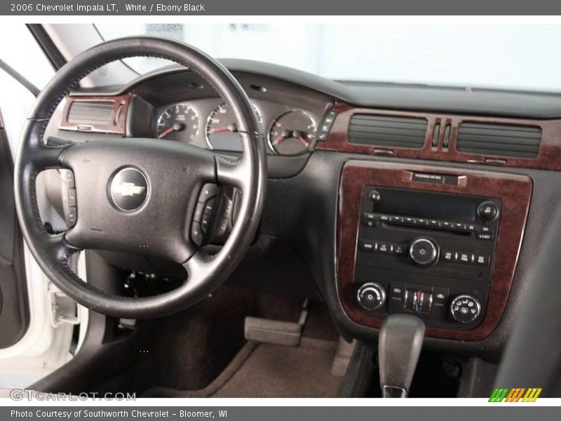 White / Ebony Black 2006 Chevrolet Impala LT