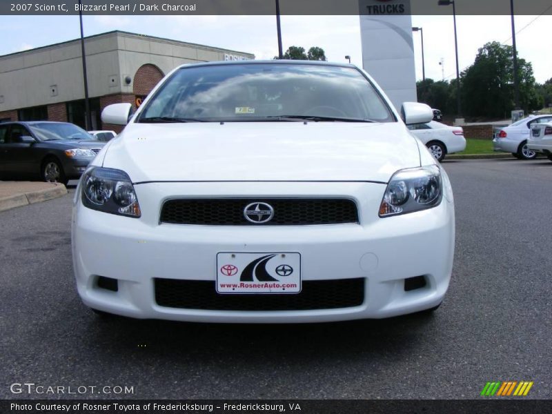 Blizzard Pearl / Dark Charcoal 2007 Scion tC