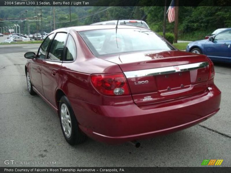 Berry Red / Light Tan 2004 Saturn L300 1 Sedan