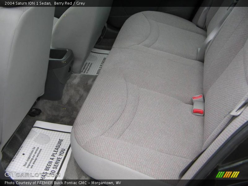 Berry Red / Grey 2004 Saturn ION 1 Sedan