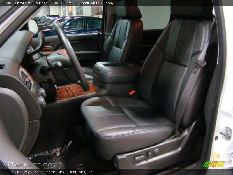 Summit White / Ebony 2008 Chevrolet Suburban 1500 LTZ 4x4