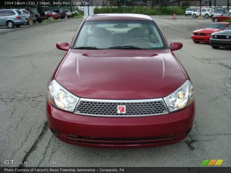 Berry Red / Light Tan 2004 Saturn L300 1 Sedan