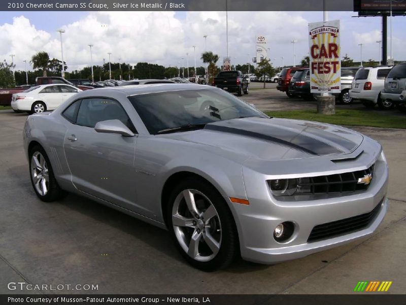 Silver Ice Metallic / Black 2010 Chevrolet Camaro SS Coupe