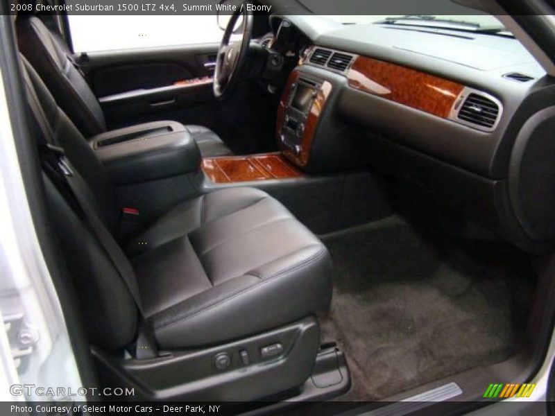 Summit White / Ebony 2008 Chevrolet Suburban 1500 LTZ 4x4