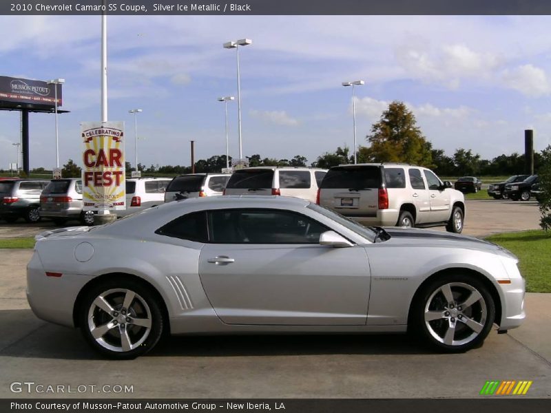 Silver Ice Metallic / Black 2010 Chevrolet Camaro SS Coupe
