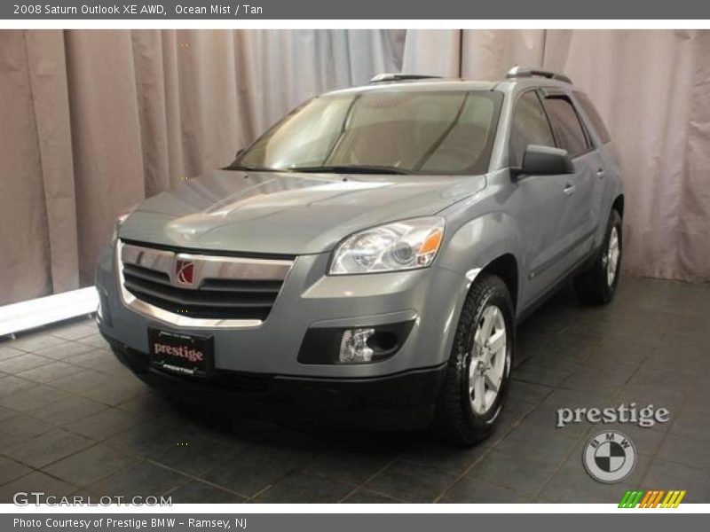 Ocean Mist / Tan 2008 Saturn Outlook XE AWD