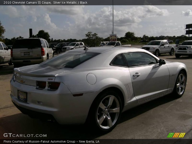 Silver Ice Metallic / Black 2010 Chevrolet Camaro SS Coupe