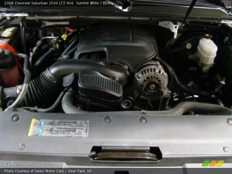 Summit White / Ebony 2008 Chevrolet Suburban 1500 LTZ 4x4