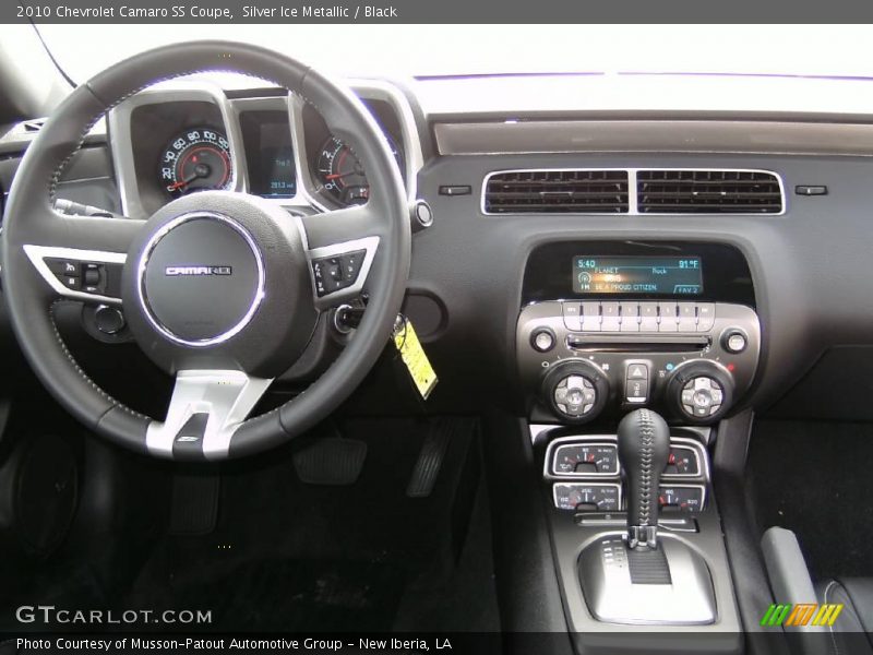 Silver Ice Metallic / Black 2010 Chevrolet Camaro SS Coupe
