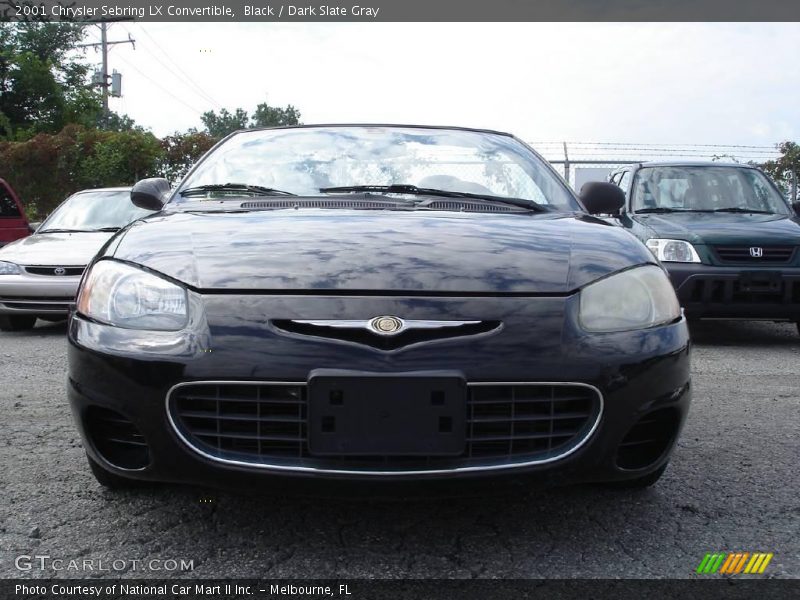 Black / Dark Slate Gray 2001 Chrysler Sebring LX Convertible