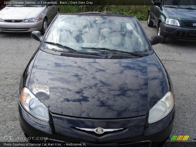 Black / Dark Slate Gray 2001 Chrysler Sebring LX Convertible