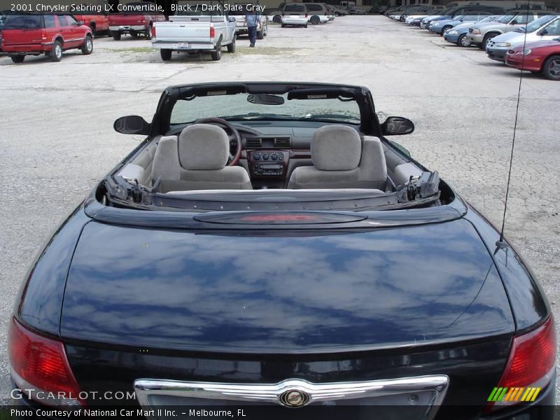 Black / Dark Slate Gray 2001 Chrysler Sebring LX Convertible